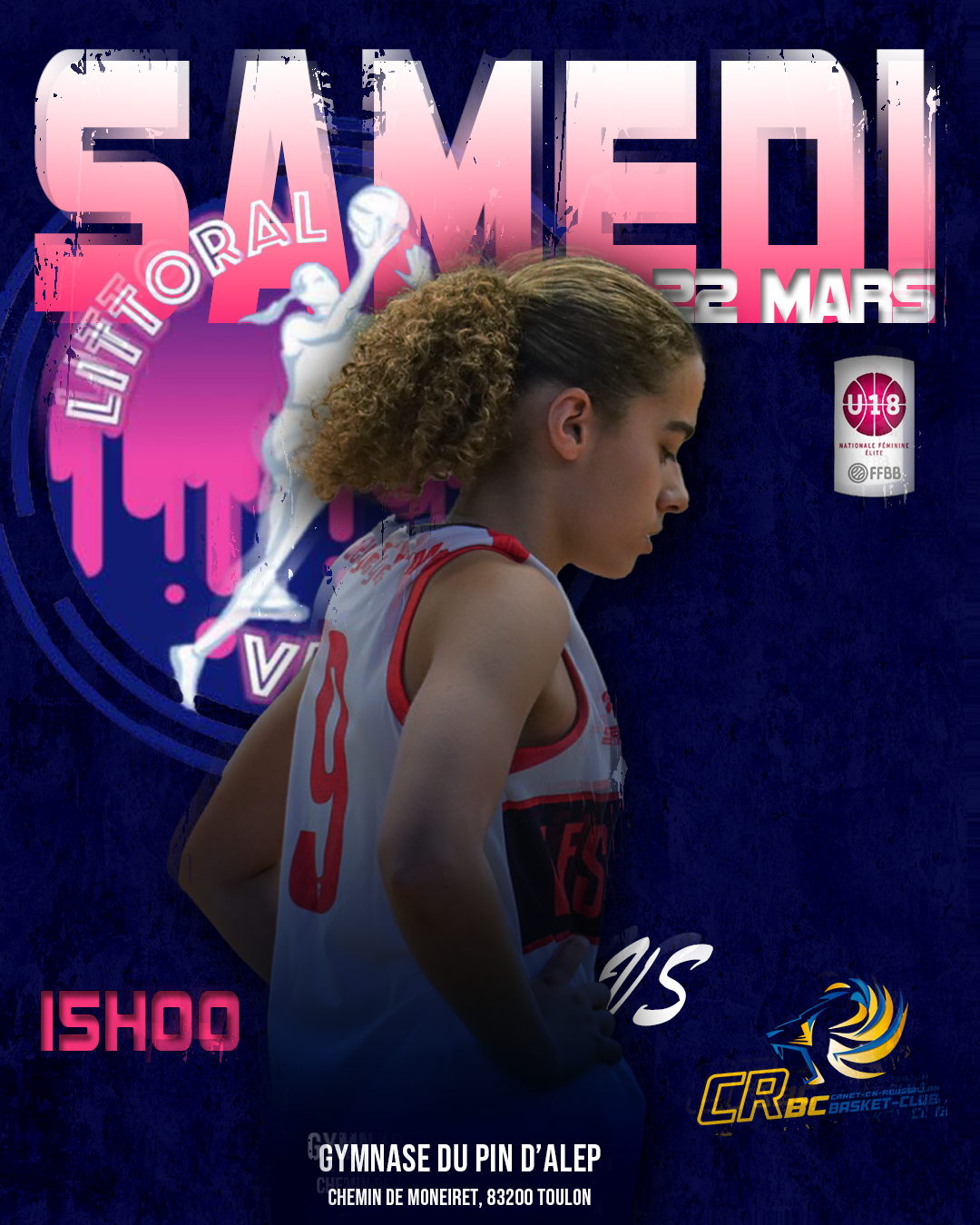 affiche vs Canet RBC